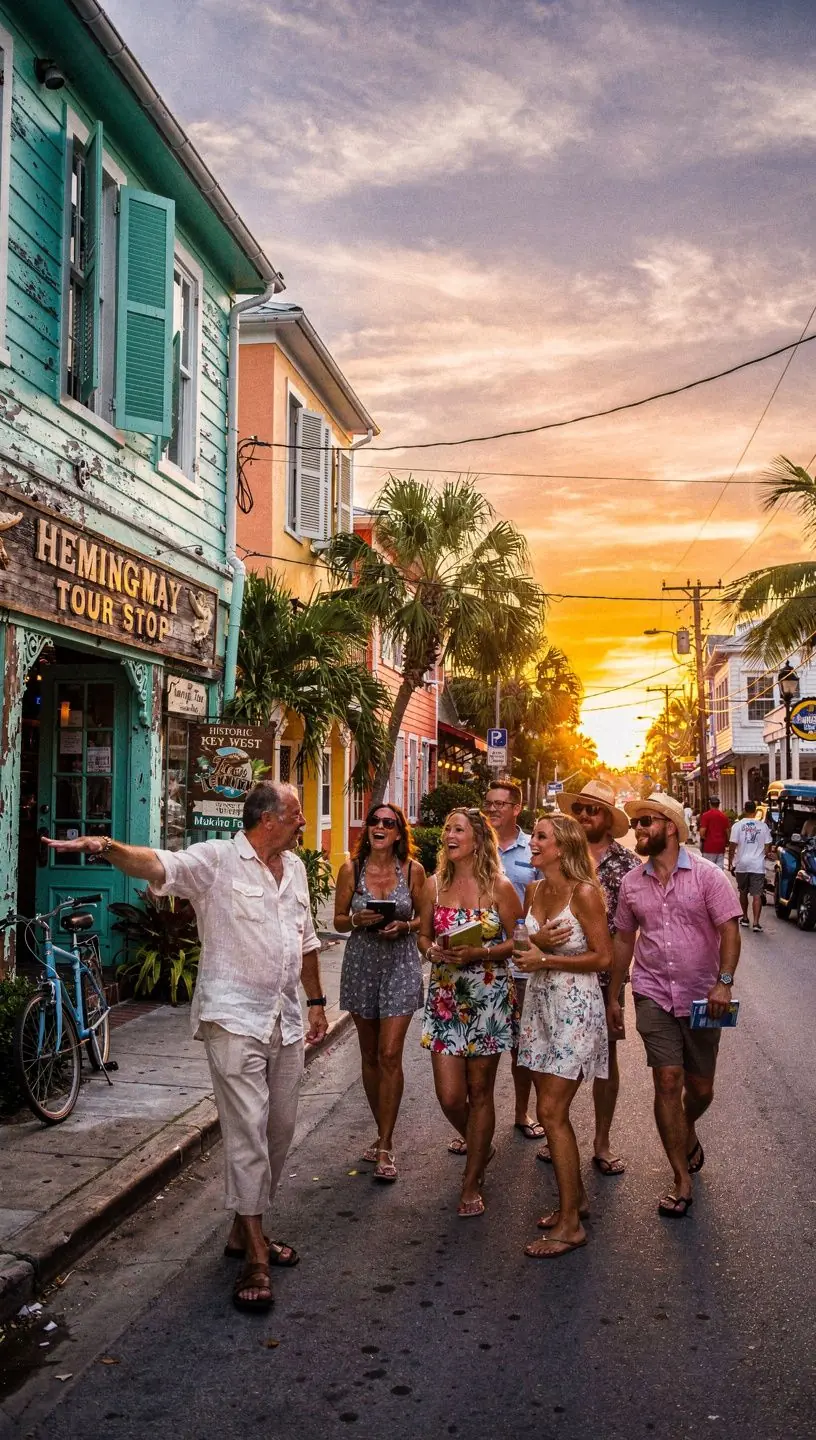 Mapa kulturowej trasy turystycznej z zaznaczonymi punktami zainteresowania w historycznym centrum miasta.