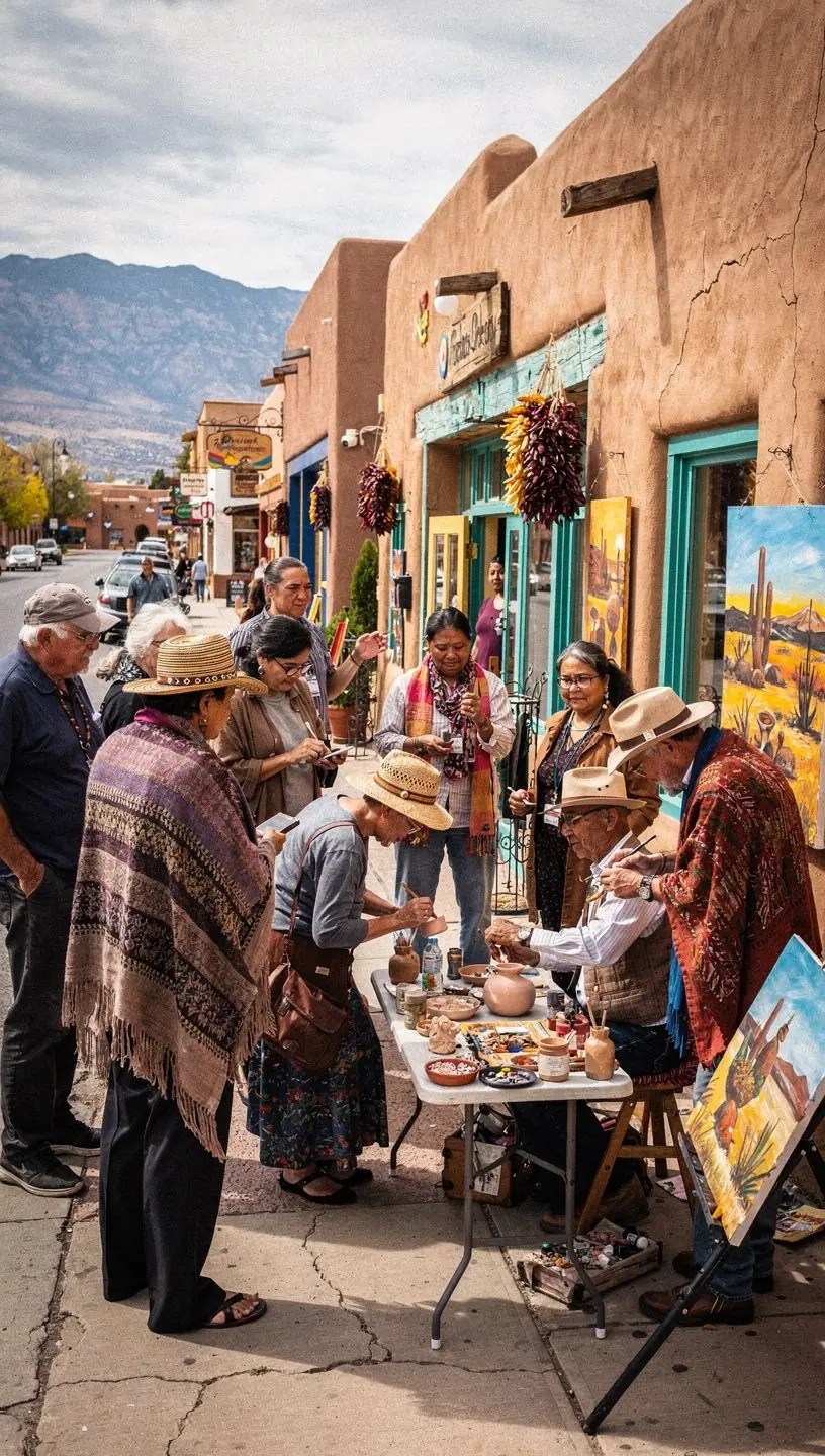 Turysta robiący zdjęcia na tle ikonicznego pomnika w historycznym district.